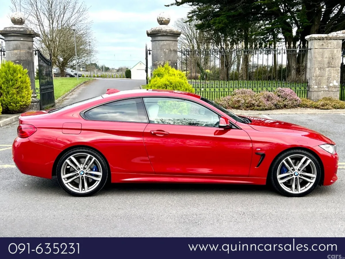 BMW 4-Series Coupe, Diesel, 2018, Red