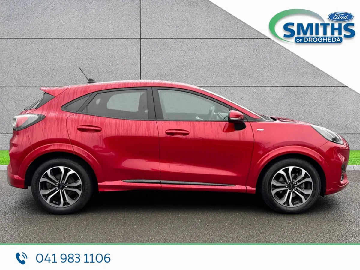 Ford Puma MPV, Petrol Hybrid, 2024, Red