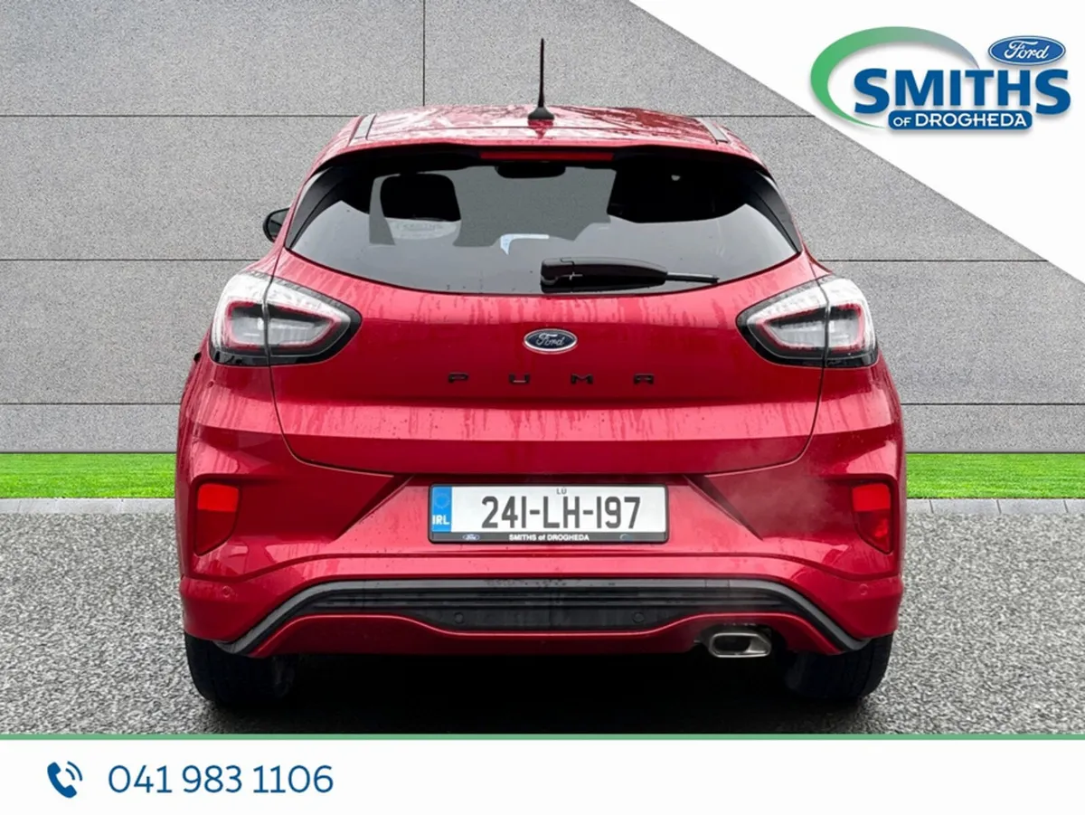 Ford Puma MPV, Petrol Hybrid, 2024, Red