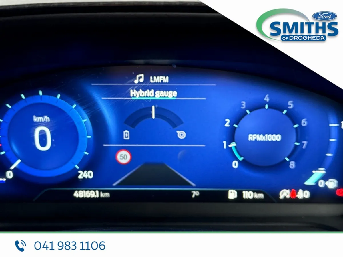 Ford Puma MPV, Petrol Hybrid, 2024, Red