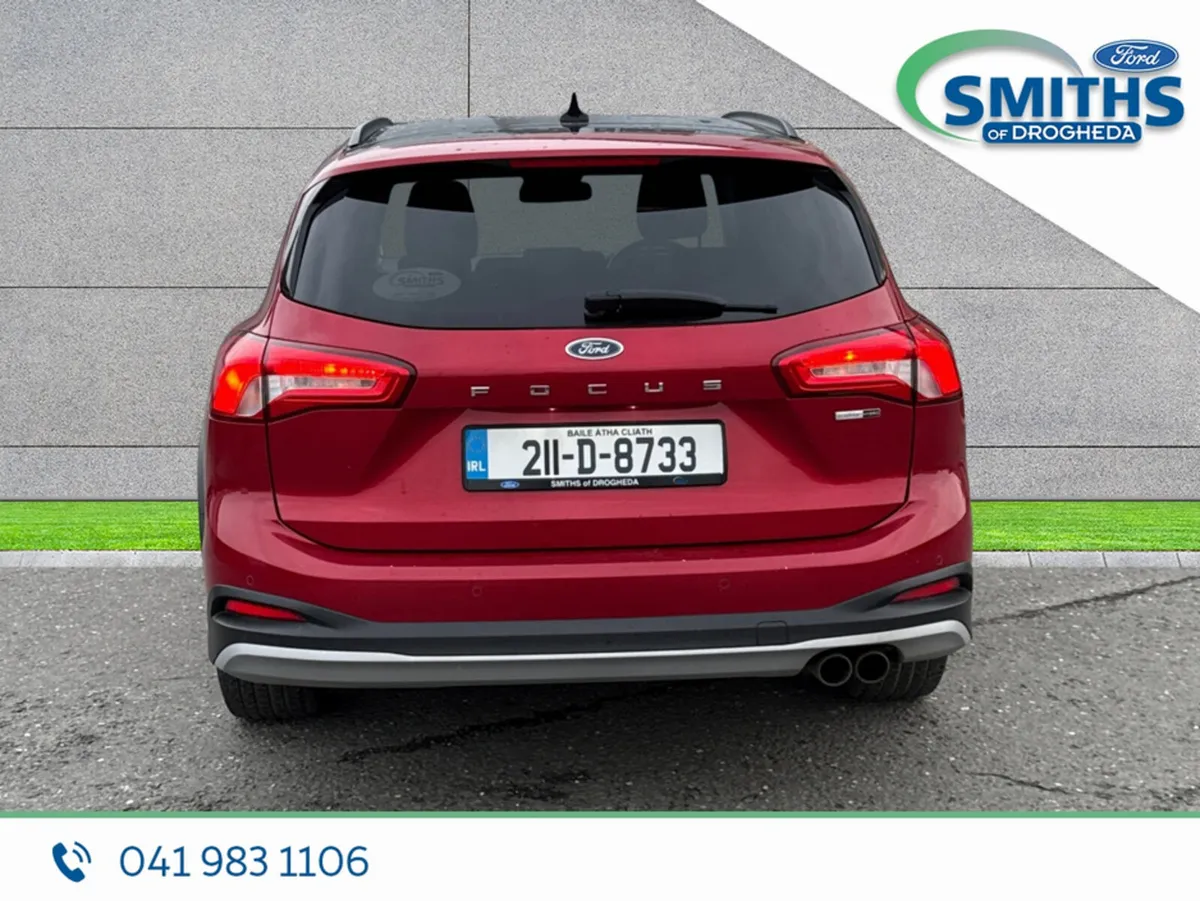 Ford Focus Estate, Petrol, 2021, Red
