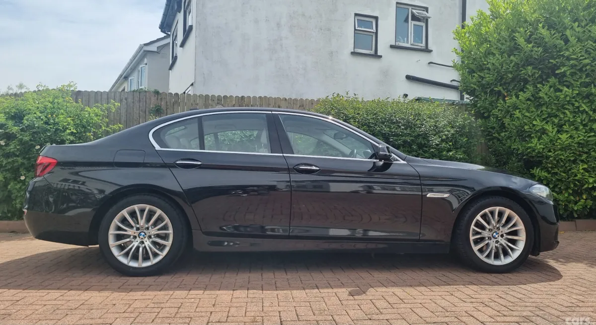 BMW 5-Series Saloon, Diesel, 2014, Black