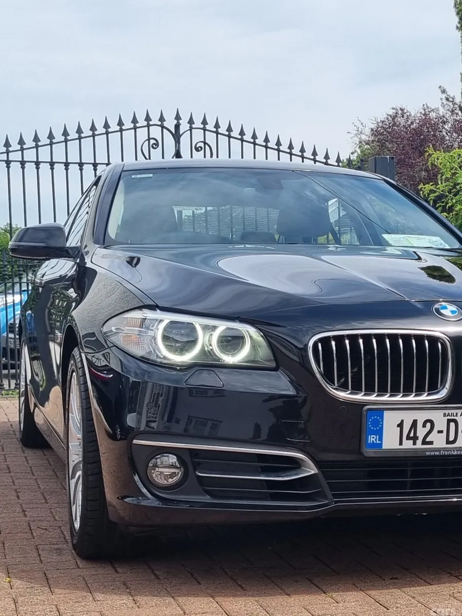 BMW 5-Series Saloon, Diesel, 2014, Black