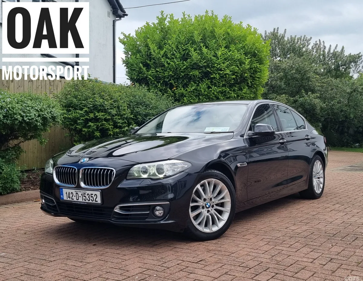 BMW 5-Series Saloon, Diesel, 2014, Black