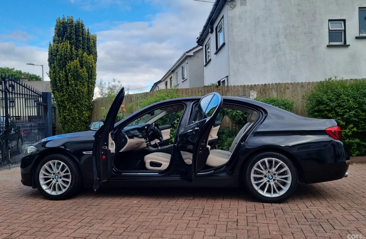 BMW 5-Series Saloon, Diesel, 2014, Black