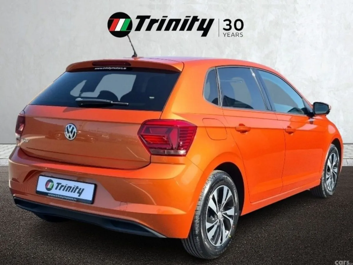 Volkswagen Polo Hatchback, Petrol, 2018, Orange