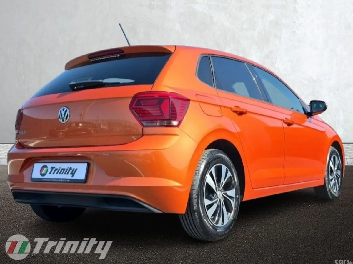 Volkswagen Polo Hatchback, Petrol, 2018, Orange