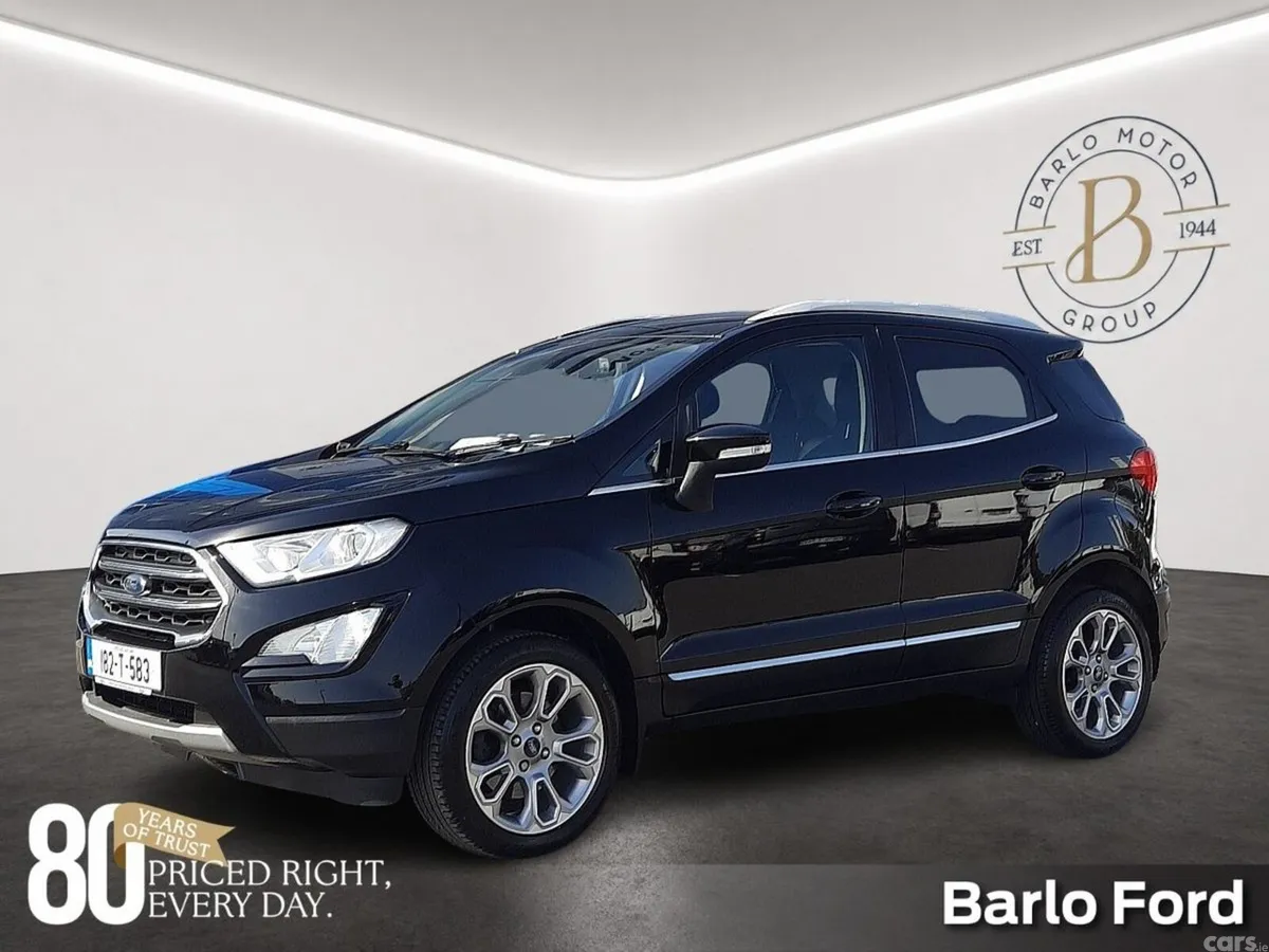 Ford EcoSport SUV, Diesel, 2018, Black