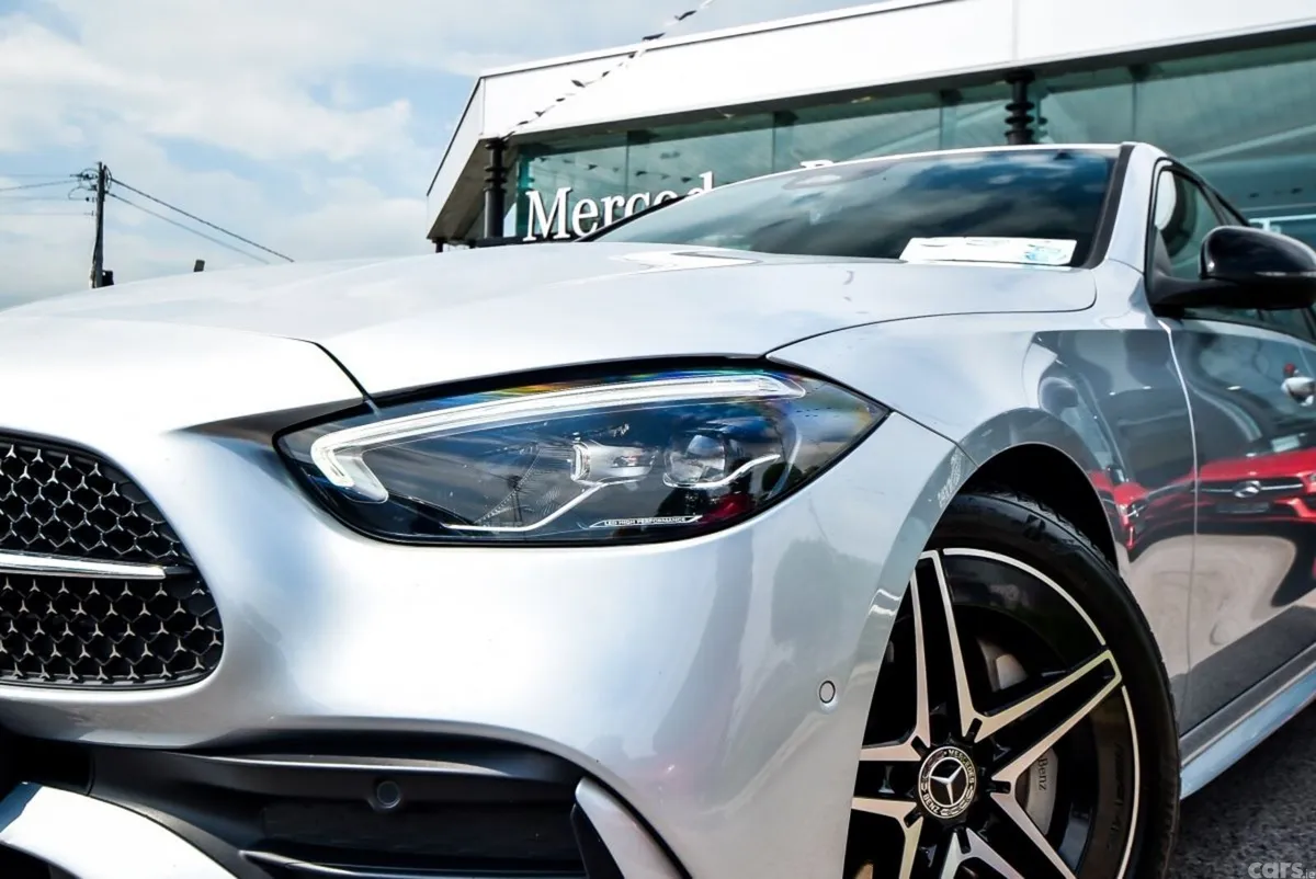 Mercedes-Benz C-Class Saloon, Diesel Hybrid, 2023, Silver