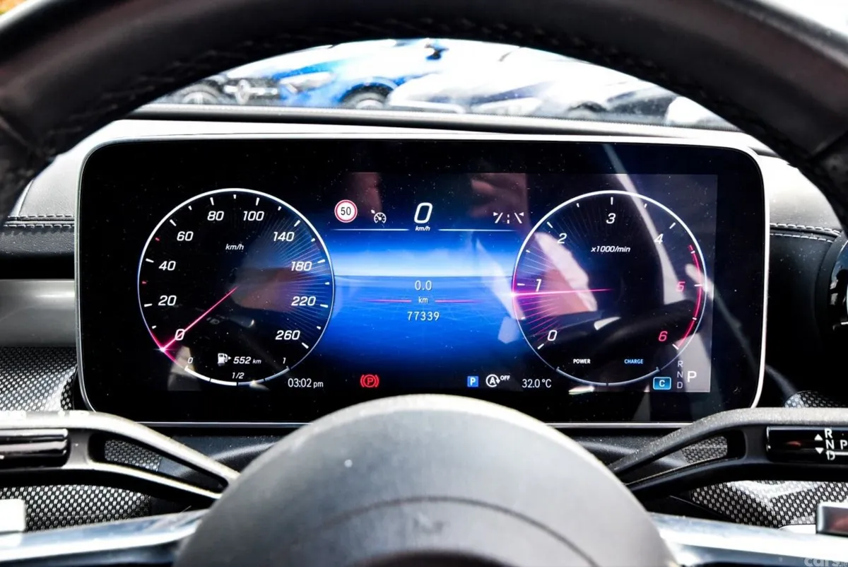 Mercedes-Benz C-Class Saloon, Diesel Hybrid, 2023, Silver