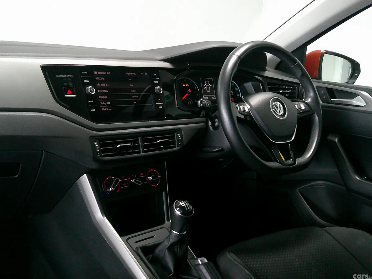 Volkswagen Polo Hatchback, Petrol, 2018, Orange