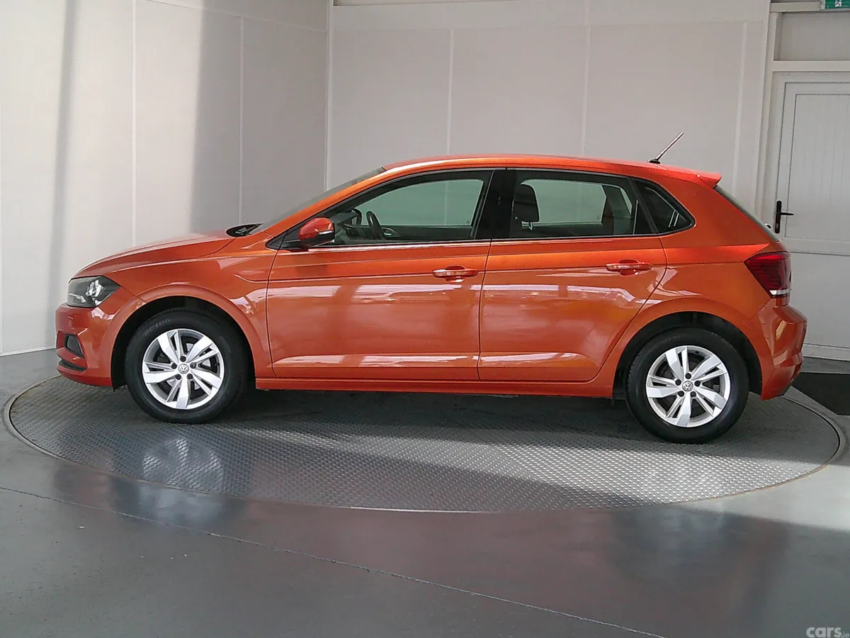 Volkswagen Polo Hatchback, Petrol, 2018, Orange