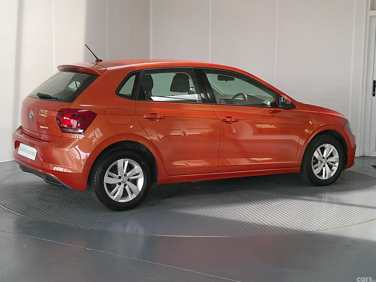 Volkswagen Polo Hatchback, Petrol, 2018, Orange