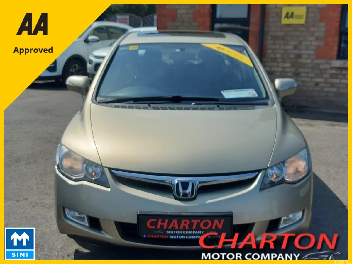 Honda Civic Saloon, Petrol, 2010, Beige