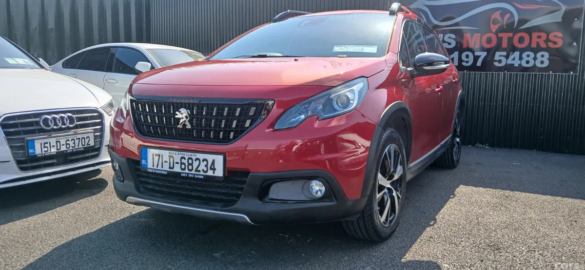 Peugeot 2008 SUV, Petrol, 2017, Red