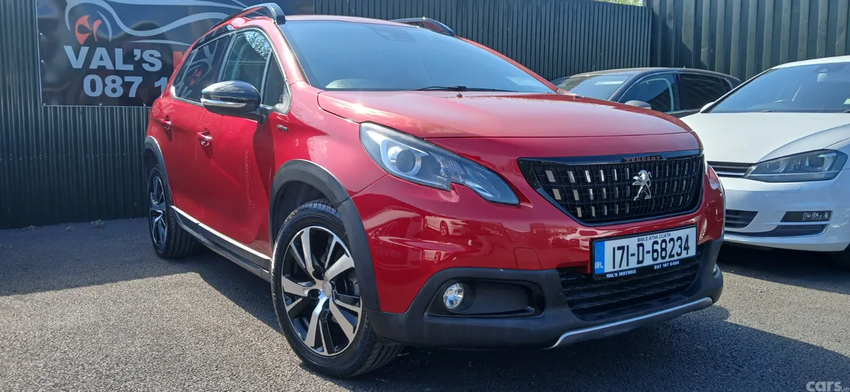 Peugeot 2008 SUV, Petrol, 2017, Red