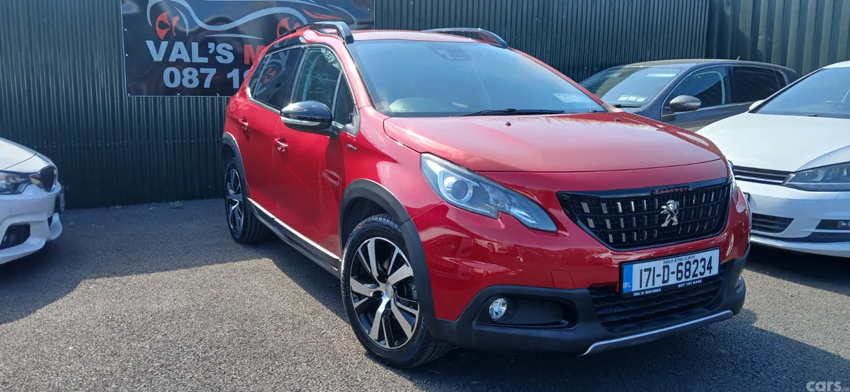 Peugeot 2008 SUV, Petrol, 2017, Red