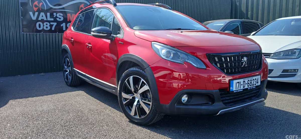 Peugeot 2008 SUV, Petrol, 2017, Red
