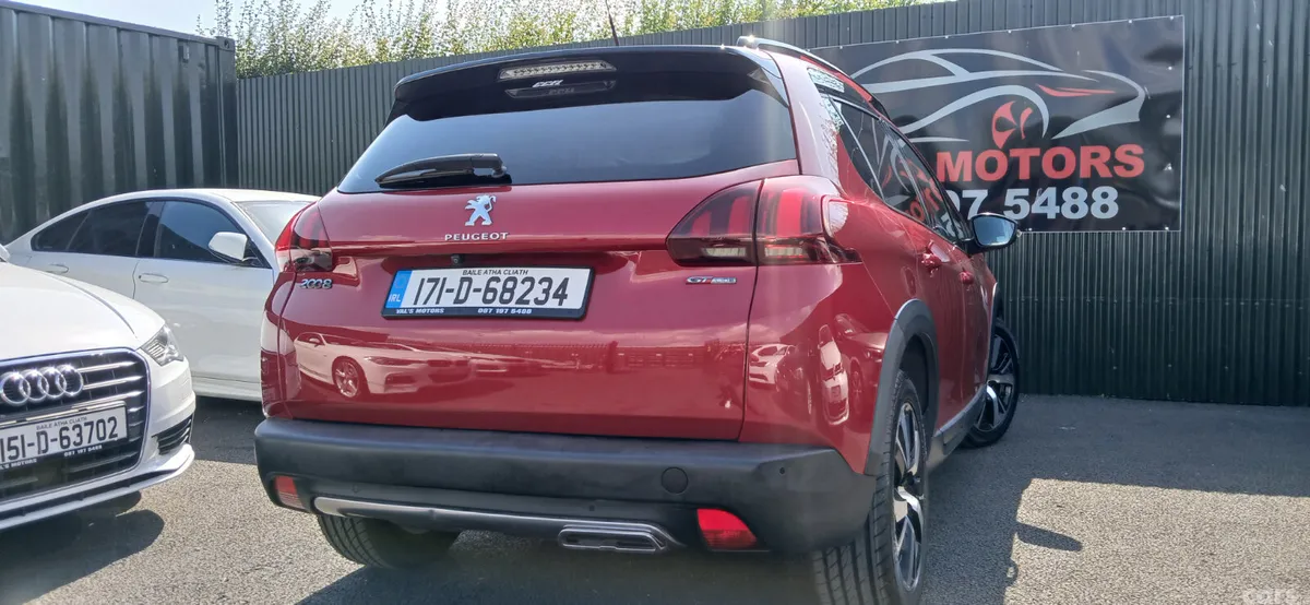 Peugeot 2008 SUV, Petrol, 2017, Red