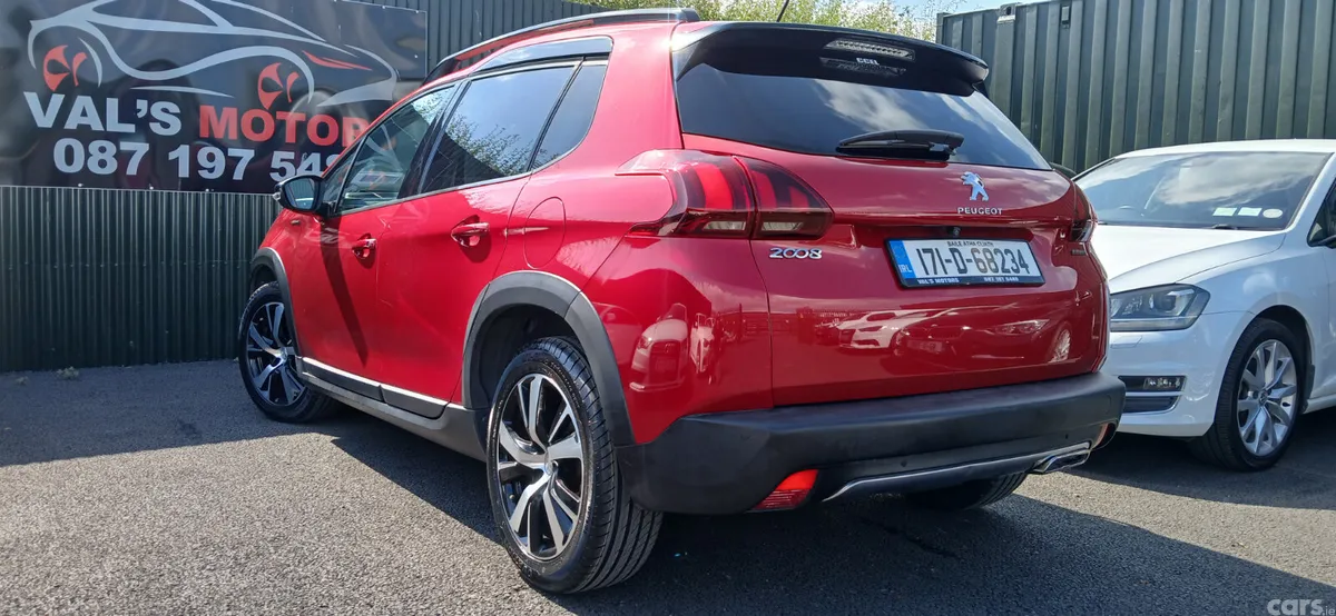 Peugeot 2008 SUV, Petrol, 2017, Red