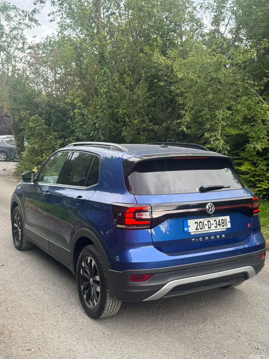 Volkswagen T-Cross SUV, Petrol, 2020, Blue
