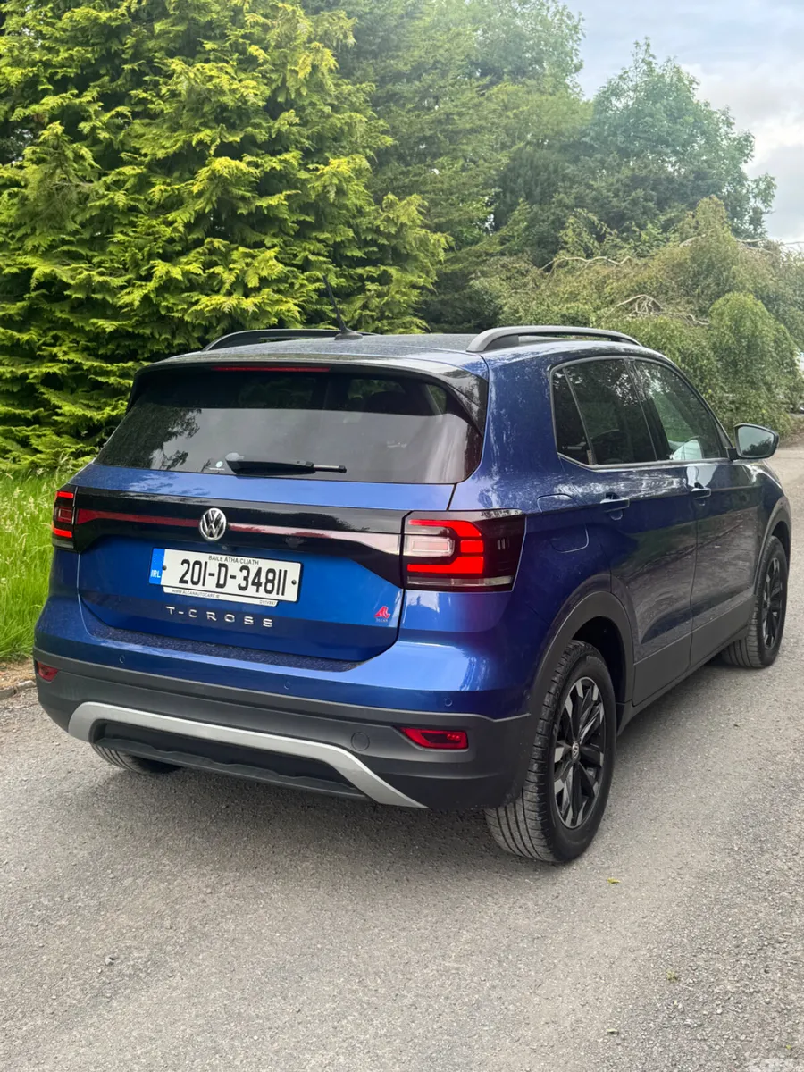 Volkswagen T-Cross SUV, Petrol, 2020, Blue