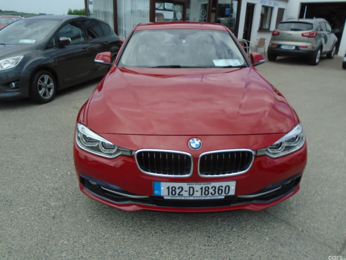 BMW 3-Series Saloon, Petrol, 2018, Red