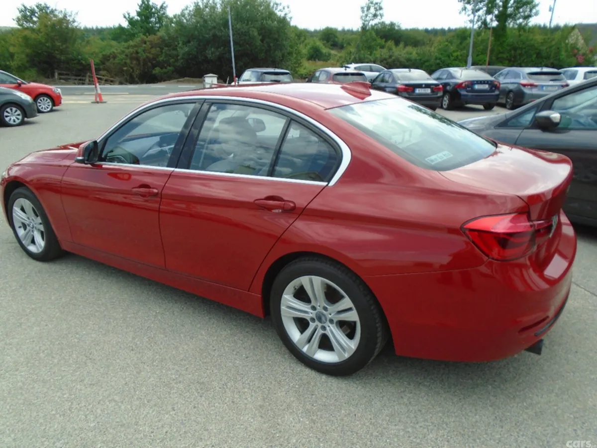 BMW 3-Series Saloon, Petrol, 2018, Red
