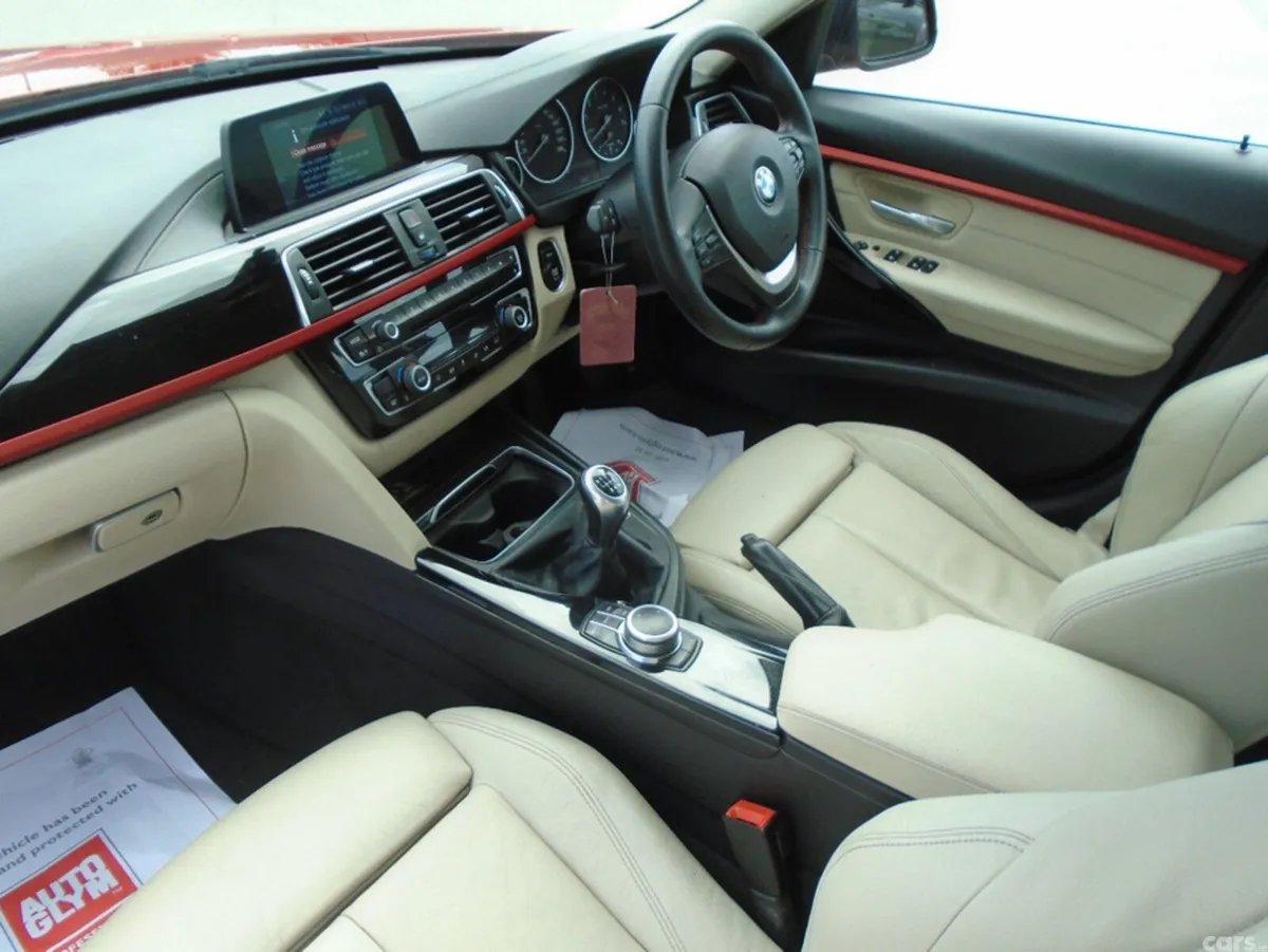 BMW 3-Series Saloon, Petrol, 2018, Red