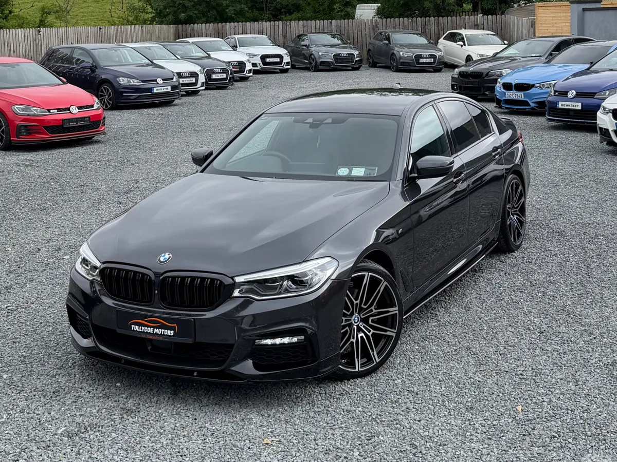 BMW 5-Series Saloon, Diesel, 2018, Grey