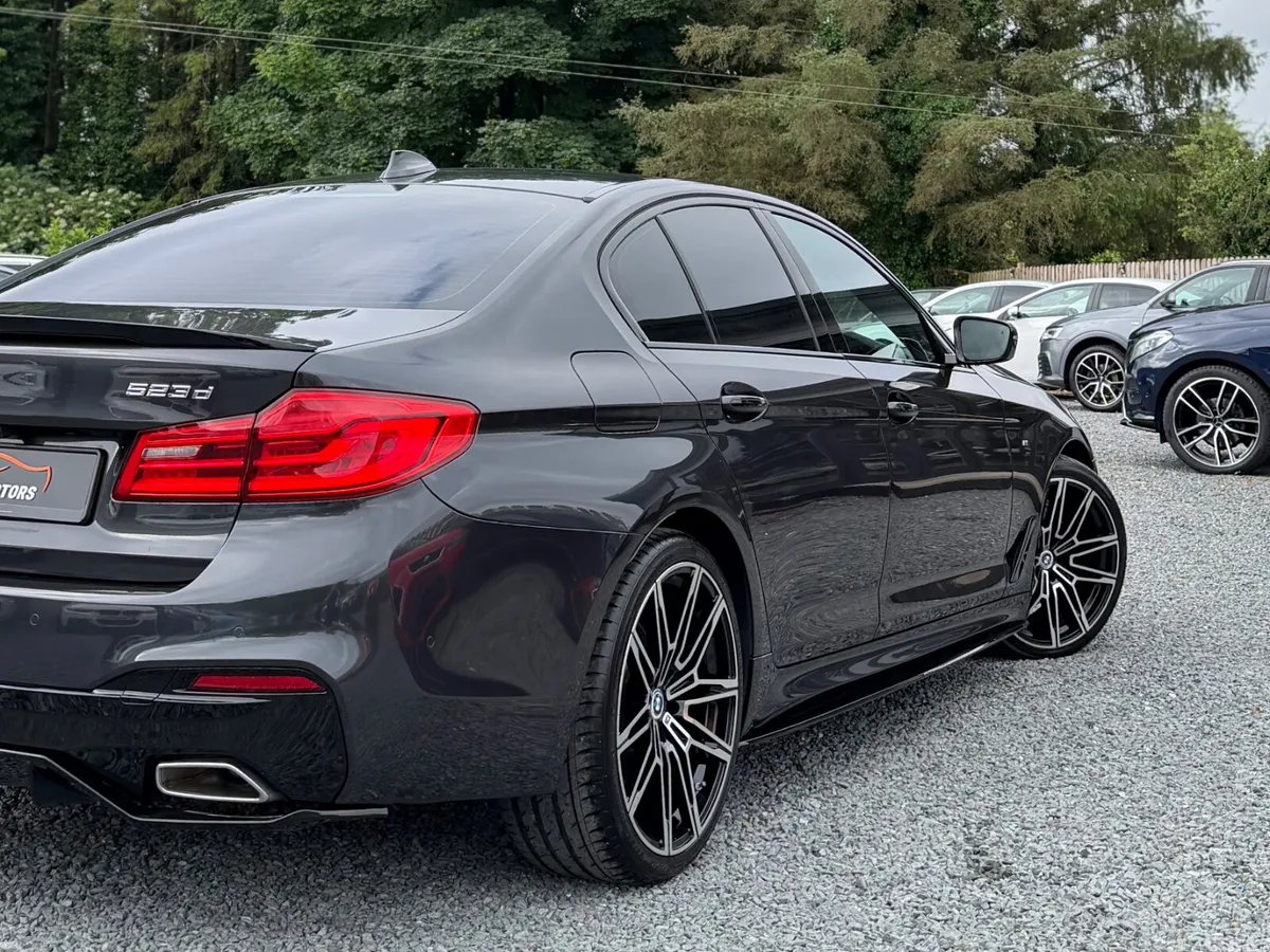 BMW 5-Series Saloon, Diesel, 2018, Grey