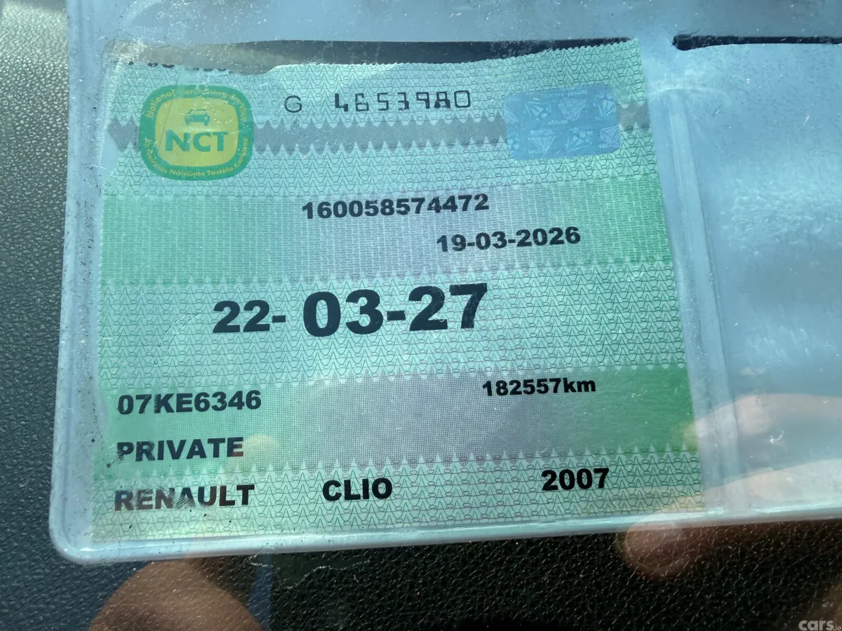 Renault Clio Hatchback, Petrol, 2007, Silver