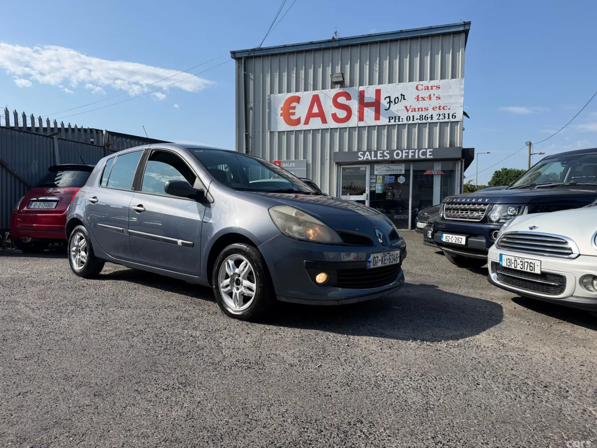 Renault Clio Hatchback, Petrol, 2007, Silver