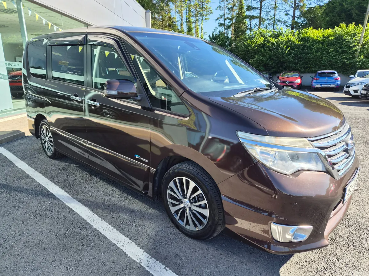 Nissan Serena MPV, Petrol Hybrid, 2015, Brown