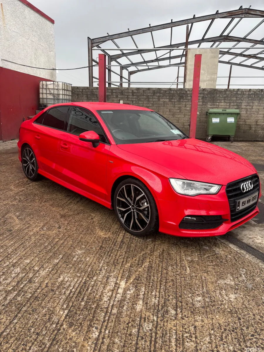 Audi A3 Saloon, Diesel, 2015, Red