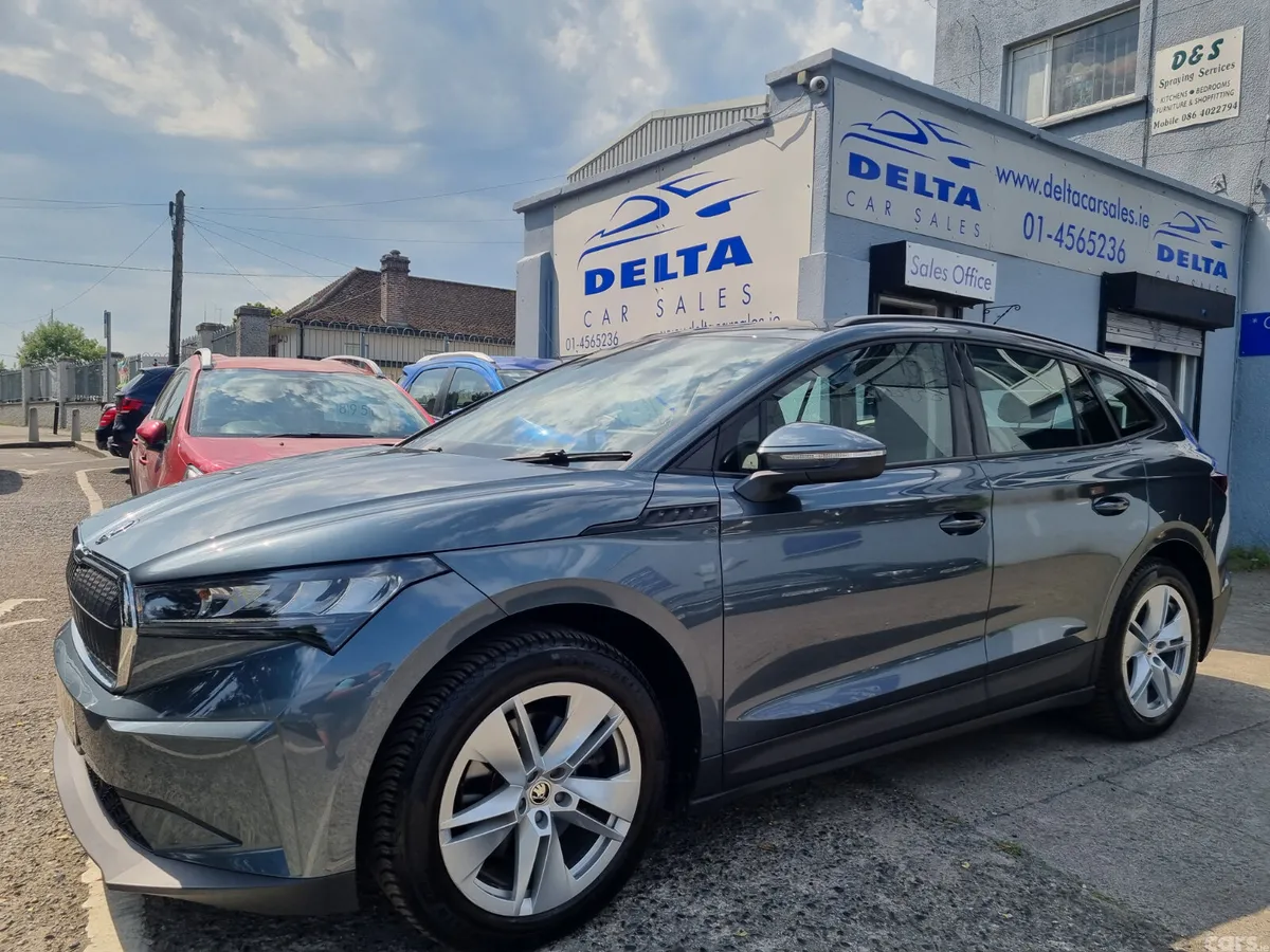 Skoda Enyaq SUV, Electric, 2022, Grey
