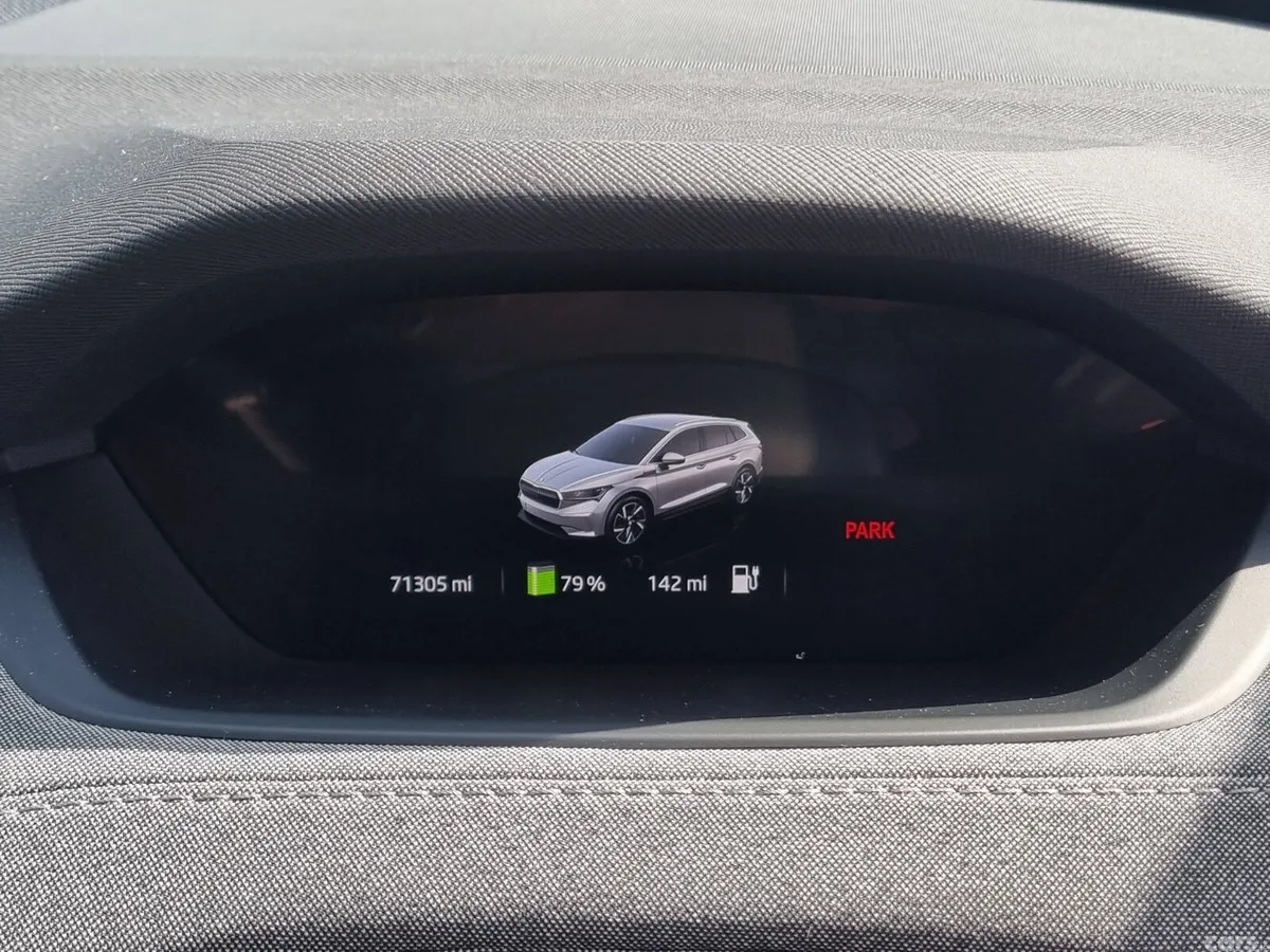 Skoda Enyaq SUV, Electric, 2022, Grey