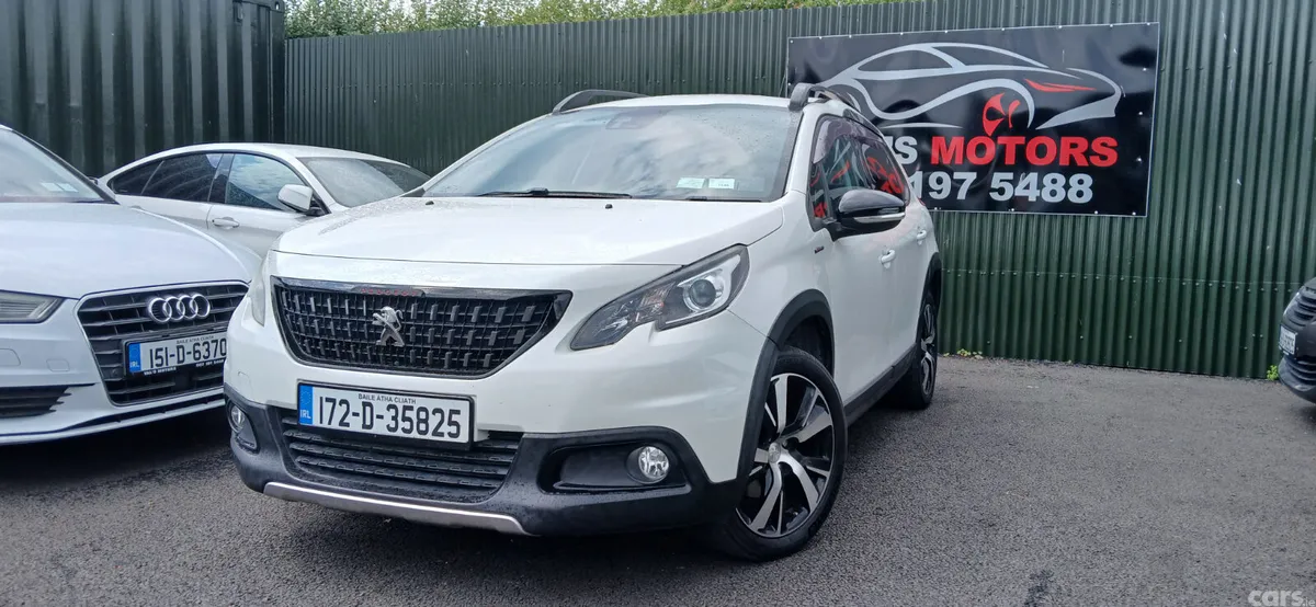 Peugeot 2008 SUV, Petrol, 2017, White