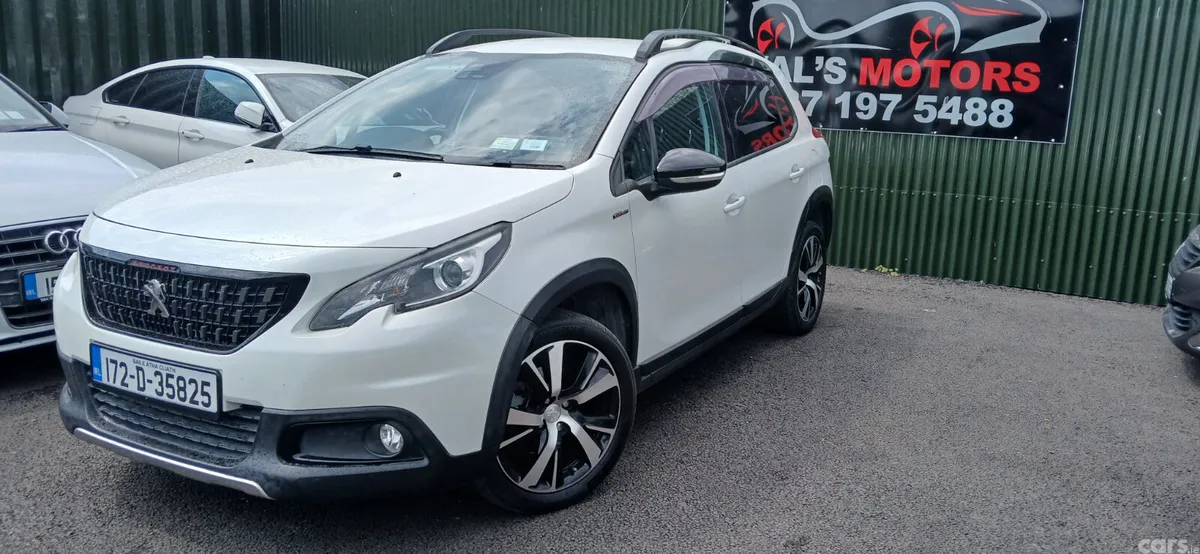 Peugeot 2008 SUV, Petrol, 2017, White