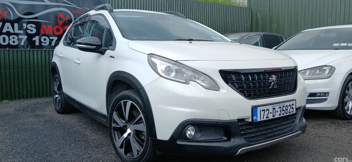 Peugeot 2008 SUV, Petrol, 2017, White