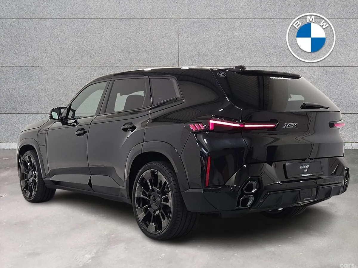 BMW XM SUV, Petrol Plug-in Hybrid, 2026, Black