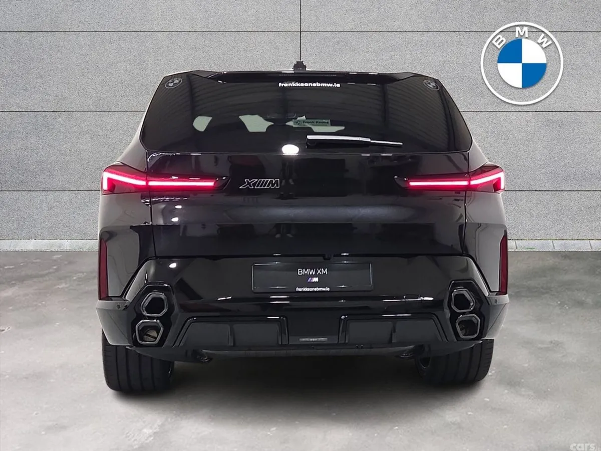 BMW XM SUV, Petrol Plug-in Hybrid, 2026, Black