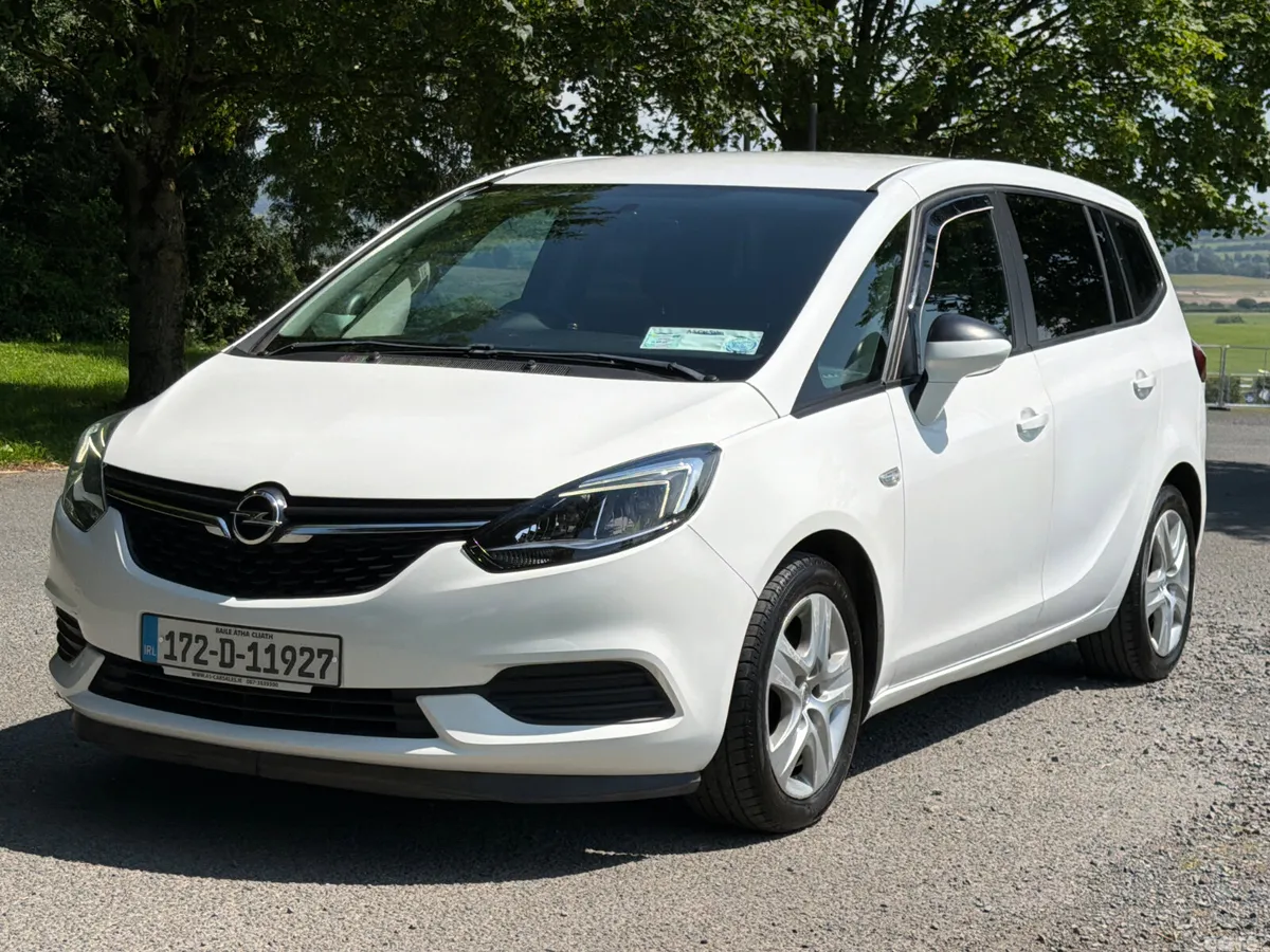 Opel Zafira MPV, Petrol, 2017, White