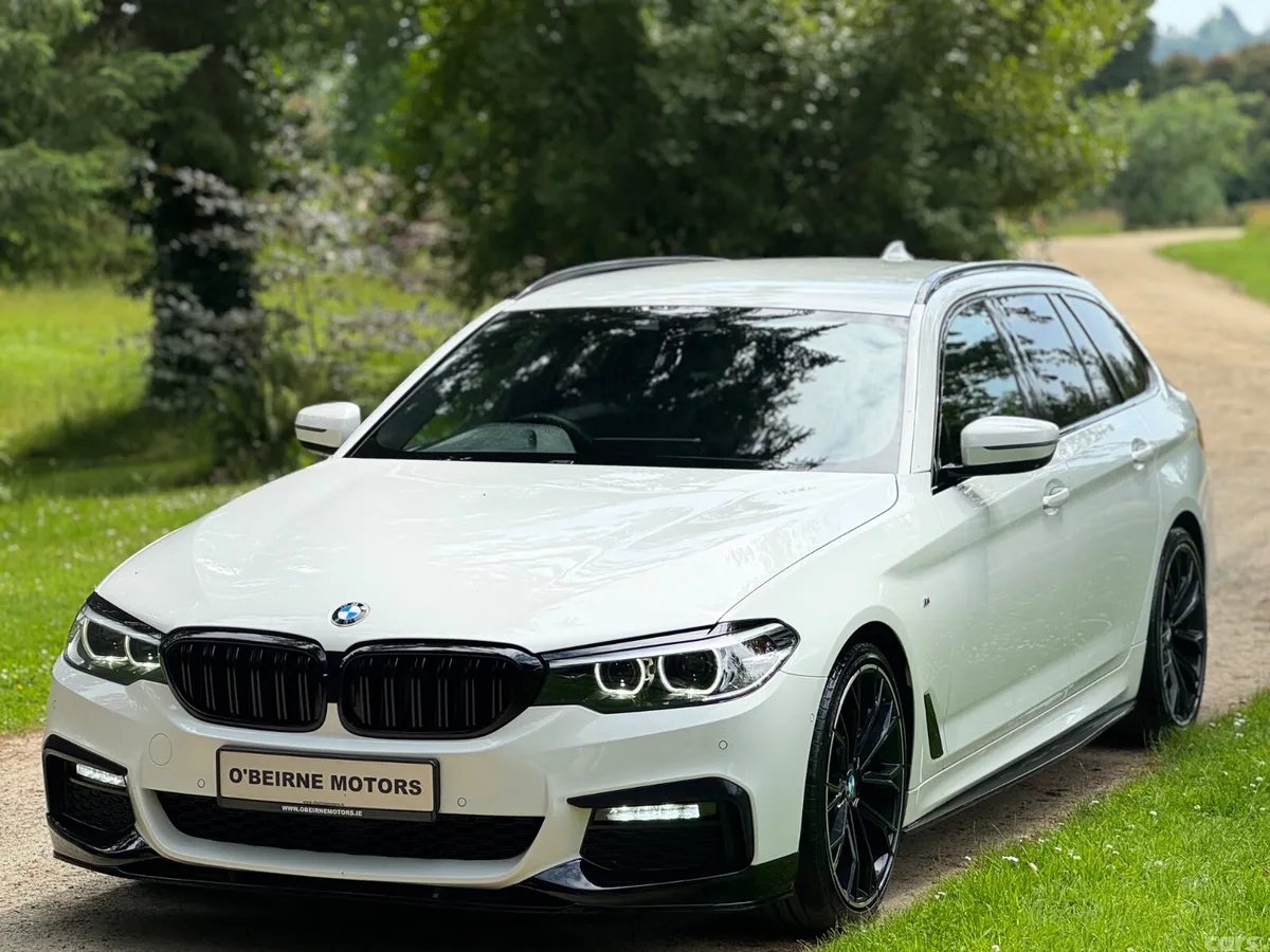 BMW 5-Series Estate, Diesel, 2019, White