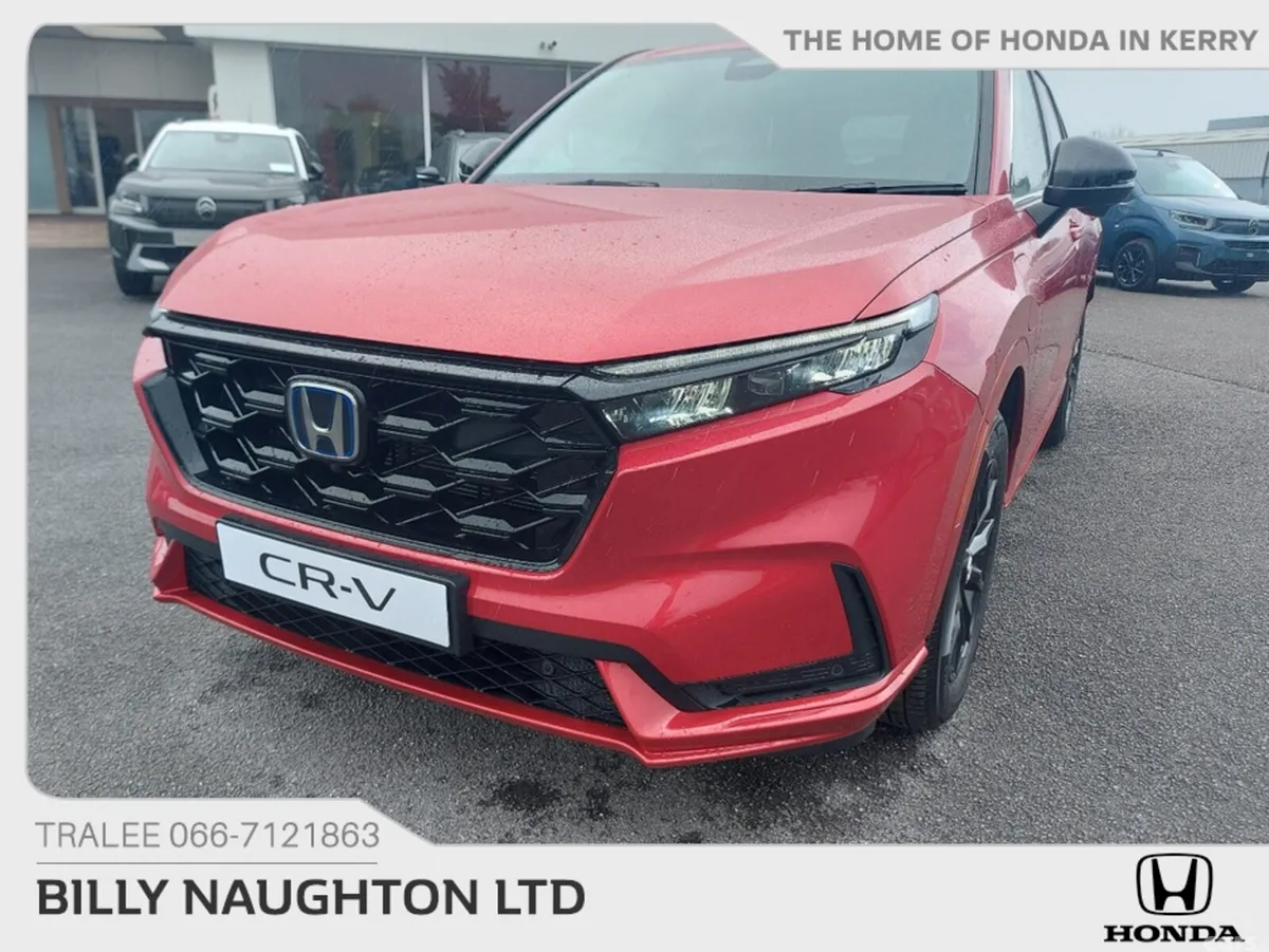 Honda CR-V SUV, Petrol Plug-in Hybrid, 2026, Red
