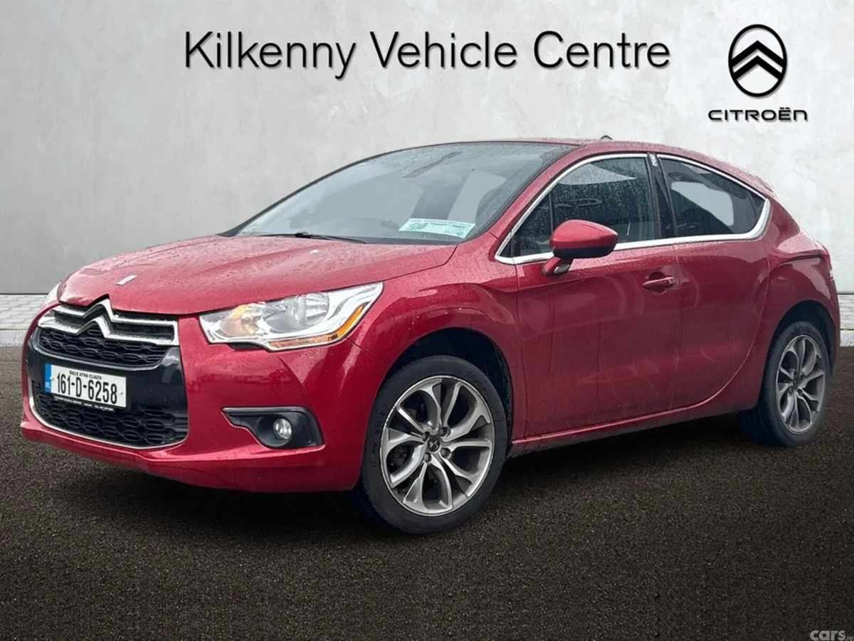 Citroen DS 4 Hatchback, Diesel, 2016, Red
