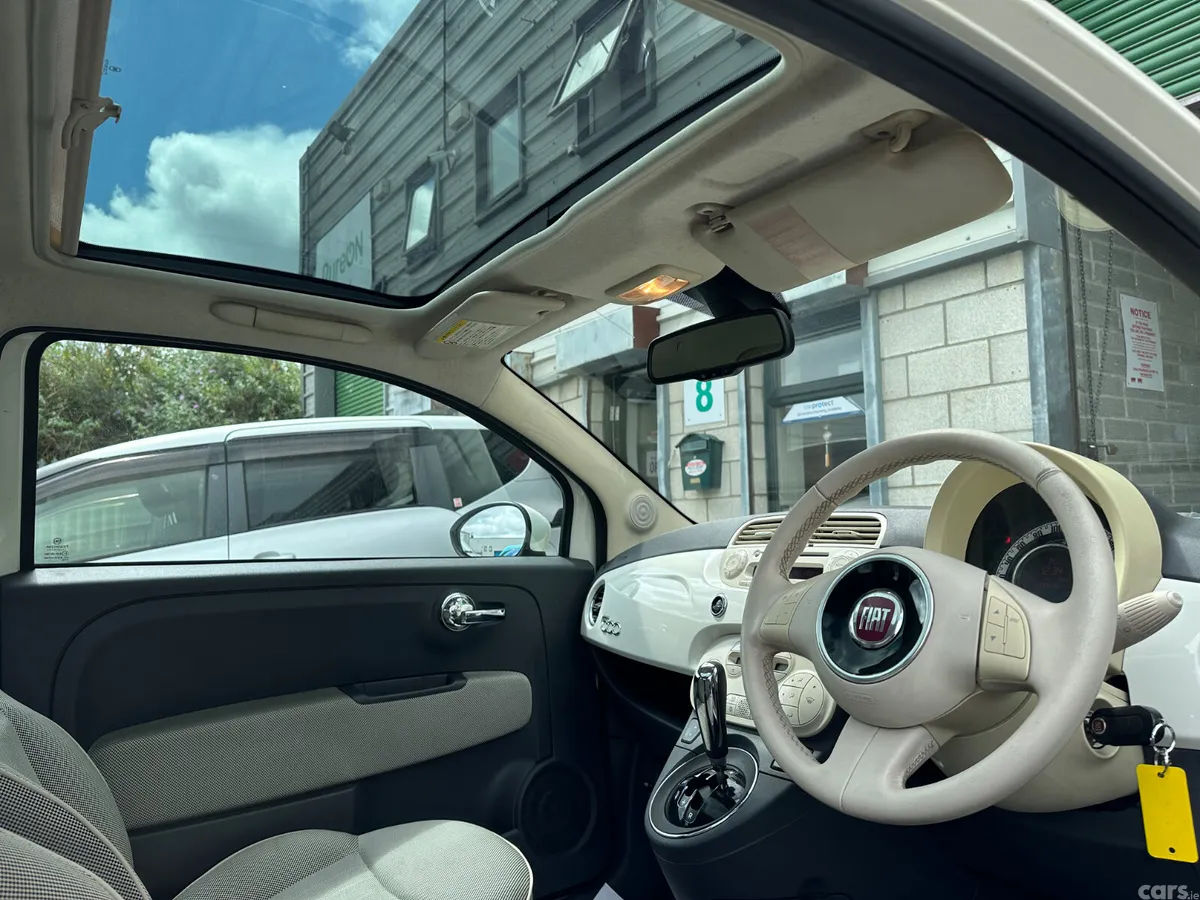 Fiat 500 Hatchback, Petrol, 2014, White