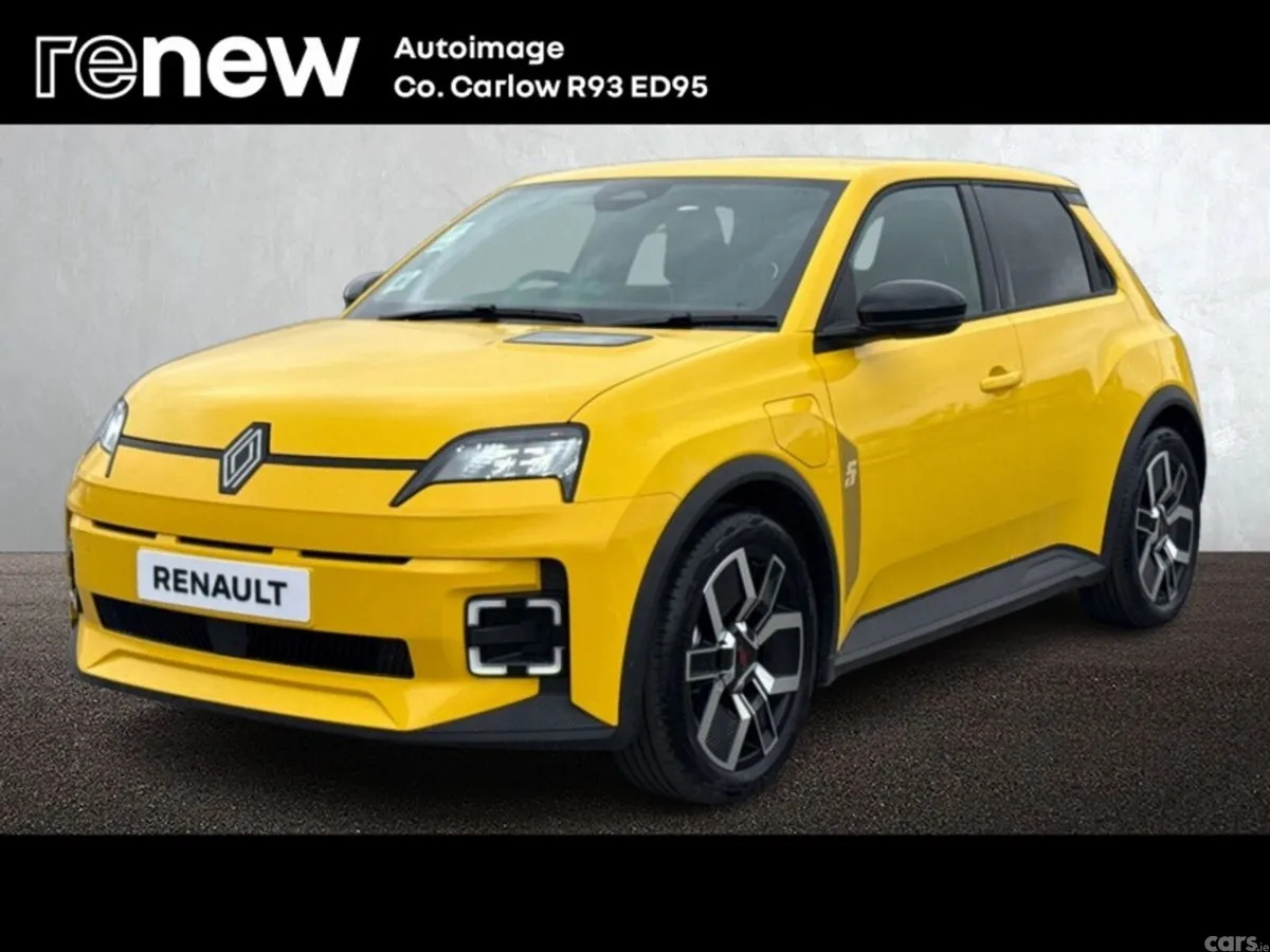 Renault 5 E-Tech Hatchback, Electric, 2026, Yellow