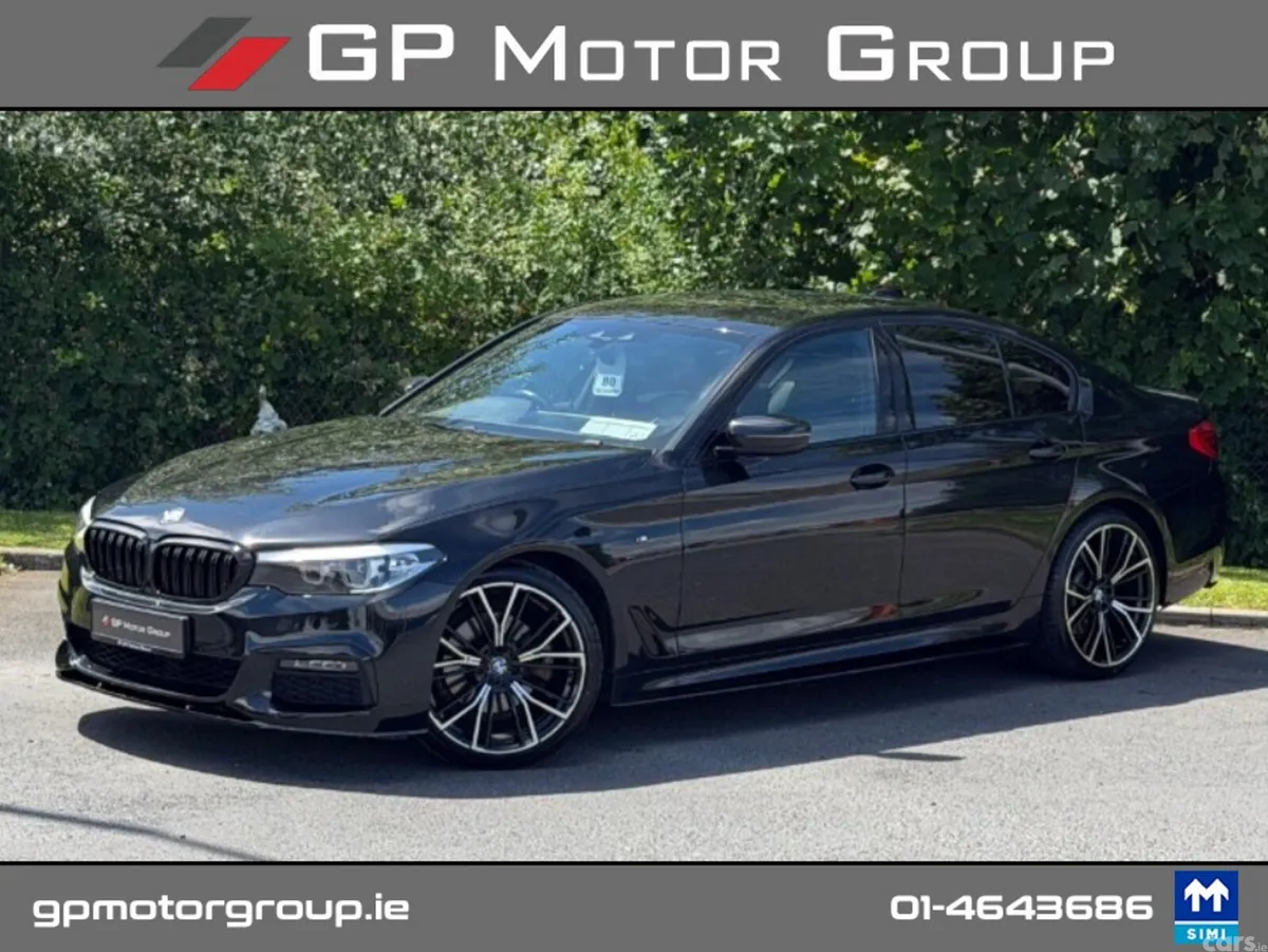 BMW 5-Series Saloon, Diesel, 2020, Black
