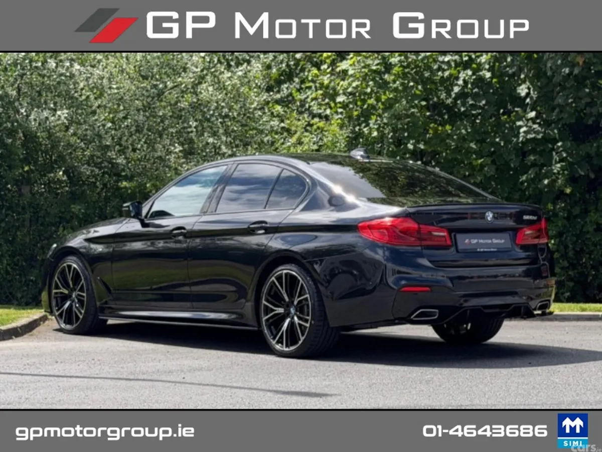 BMW 5-Series Saloon, Diesel, 2020, Black